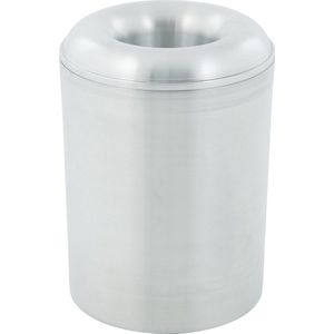 V-part Vlamdovende prullenbak - 20L - Aluminium