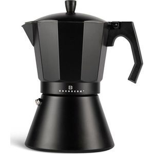 Edënbërg Black Line - Percolator - Koffiemaker 12 kops - Espresso Maker 400 ML - Zwart