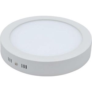 Groenovatie LED Paneel Plafondlamp - 12W - Rond - 170x40 mm - Warm Wit - Opbouw