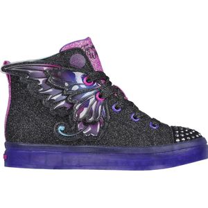 Skechers Twi-Lites 2.0 - Twinkle Wishe Meisjes Sneakers - Zwart/Multicolour - Maat 34