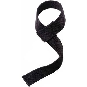 Lifting straps - Wrist wrap - Polsbanden - Polsbanden fitness - Anti slip band - 1 stuk - Zwart