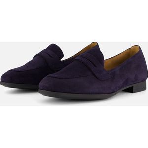 Gabor Instappers blauw Suede - Dames - Maat 41.5