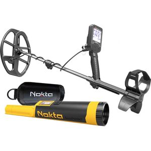 Nokta The Legend metaaldetector met gratis AccuPOINT pinpointer - Professionele metaaldetector - volledig waterdicht tot 5m