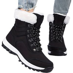 Livano Snowboots - Sneeuwschoenen - Sneeuwboots - Dames - Wintersport - Ski - Ski Gadgets - EU36.5-37 - Zwart