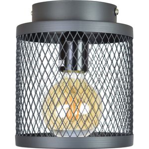 Urban interiors - Fence - Plafondlamp - Ø18cm. - vintage black