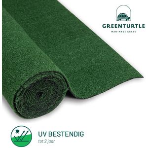 Green Turtle Kunstgras - Grastapijt 100x400cm - 8mm - ROYAL MELBOURNE - Artificieel Gras - Grasmat voor binnen en buiten - Geschikt voor tuin, balkon, terras of speelhoek