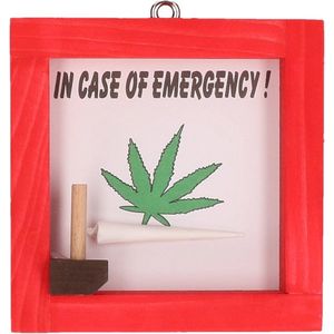 Noodgeval box nep joint 12 cm - Fun en fop artikelen - Emergency box - Stoppen met roken cadeautje
