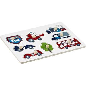 Kids Concept - Kids Concept puzzel voertuigen