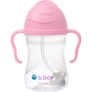 b.box Drinkbeker | Drink Vanuit Elke Hoek | Klapdeksel, Verzwaard Rietje, Lekvrij en Eenvoudige Grip | BPA-vrij, Vaatwasserbestendig | Vanaf 6+ Maanden | 240 ml
