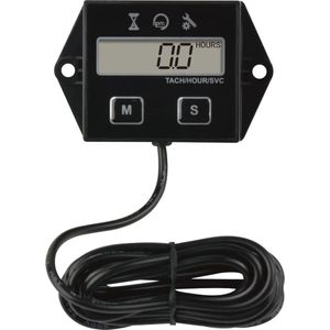 Digitale Tach Urenteller en RPM Gauge Meter voor Grasmaaier, Scooter, Crossmotor, Tractor, Generator, Luchtcompressor, Motorfiets en Sneeuwblazer