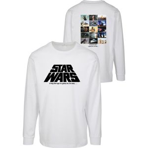 Merchcode Star Wars - Photo Collage Longsleeve shirt - XS - Wit