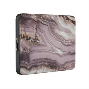 BURGA Laptophoes - Leren Laptop Hoesjes - Laptopsleeve 14 inch - Golden Taupe