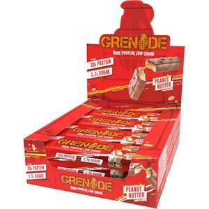 Grenade Carb Killa Bars - Proteïne Repen - Pindakaas - 12 Eiwitrepen (720 gram)