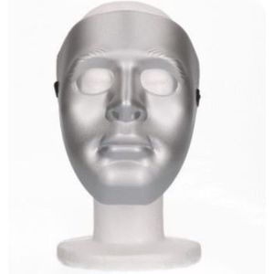 Halloween Masker -  Zilver - Scary Thema party - Gezichtsmasker