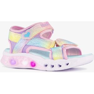Skechers meisjes sandalen met lichtjes pastel - Pastel - Maat 27