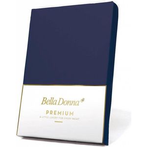 Bella Donna Premium Jersey Hoeslaken - Navy (0507)