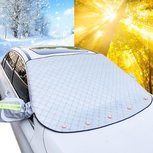 oCreon Voorruitafdekking Winter - Vorstafdekking met 5 Magneten en Zonwering - 145 x 115 cm