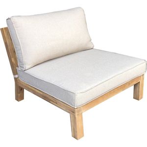 Middenelement Kent | Loungestoel | Sand | Acacia