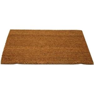Luxe bruine Deurmat Kokosmat 40 X 60 cm buiten deur mat