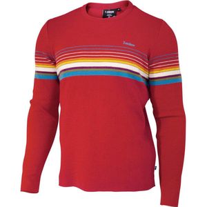 Ivanhoe wollen trui Retro-Hang Loose Chili Red ronde hals - Rood - XXL