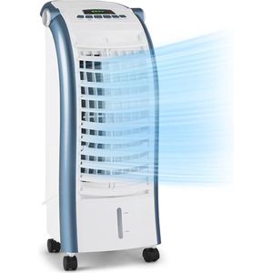 MKSS® Mobiele Airco - Airconditioning - Ventilatoren - Airco Zonder Afvoerslang - Wit met Blauw