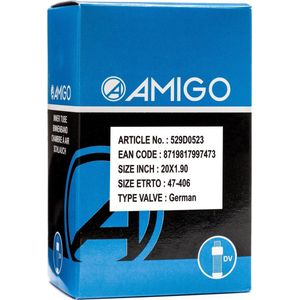 AMIGO Binnenband 20 inch - ETRTO 47-406 - Dunlop ventiel