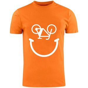 Oranje Holland Fiets T-shirt - Wielren - Wielrennen - NL - Nederland