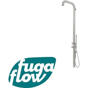 FugaFlow Eccelente Sobrado Badkamer Original Buitendouche - RVS 316 - handdouche - wandmodel - geborsteld RVS