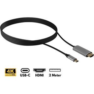 GAME HERO® USB-C naar HDMI kabel (4K@60Hz) - 2 meter