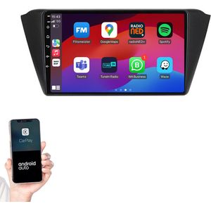 9 inch Android Autoradio | Android 14.0 | Apple CarPlay & Android Auto | Bluetooth 5.4 | Geschikt voor Skoda Fabia 2015-2019