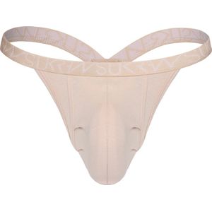 Sukrew Bubble Thong Nude - MAAT XS - Heren Ondergoed - String voor Man - Mannen String