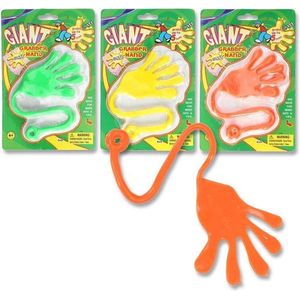 Mega Plakhand (gaat tot 1,5 meter ver) 1 stuk - Plakhandje - Giant Sticky Hand - Uitdeelcadeau