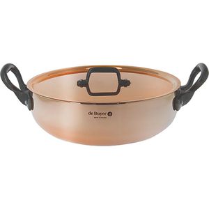 De Buyer Prima Matera Sauteerpan met Gietijzeren Handvatten 6332.28, 28cm