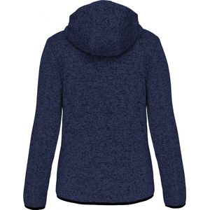 PROACT® Heather damesvest met capuchon PA366 - Navy Melange - L