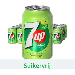 7Up Free- Blik - 24 x 33 cl