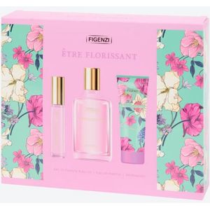 Figenzi Giftset Être Florissant For Women 3-delig - Parfum Roller - Eau de Parfum - Shower Gel
