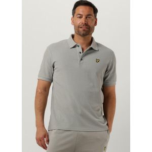 Lyle & Scott Milano Trim Polo Shirt Polo's & T-shirts Heren - Polo shirt - Grijs - Maat S