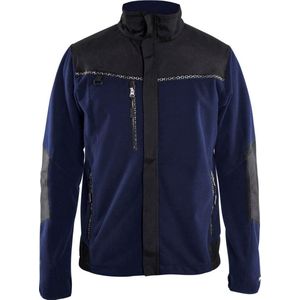 Blåkläder 4955-2524 Fleece jack functioneel Marineblauw/Zwart maat S