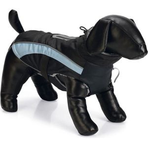 Beeztees Saby - Hondenjas - Kleur: Zwart/Blauw - Ruglengte: 28 cm