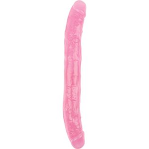 Dubbele dildo 32,5 cm - roze