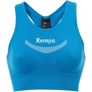 Kempa Attitude Pro Top Dames - Lichtblauw / Wit - maat XS/S