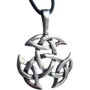 Zilveren hanger Keltische knoop (K429)