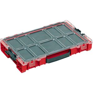 100 Mfi Red Ultra HD assortimentsdoos - Pro Organizer voor werkplaats en magazijn - gereedschapskist met sorteerdozen