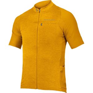 Endura Gv500 Reiver Jersey Met Korte Mouwen Geel 2XL Man