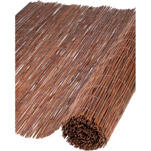 Nature 2 st Tuinschermen 1x5 m 5 mm dik wilgen 