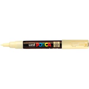 Krijtstift - Fineliner - Universele Marker - 46 Ivoor - Uni Posca Marker - PC-1M - 0,7mm - 1 stuk