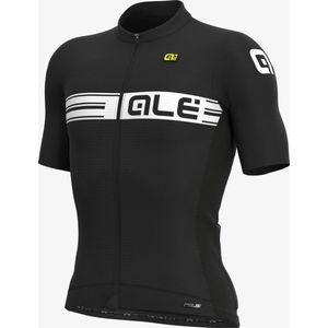 Ale Fietsshirt Korte Mouwen PRS Logo - Zwart - L - Valt klein