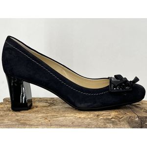 Peter Kaiser Pelos 60 Maat 36 / UK 3,5 Zwarte Suede pumps damesschoen