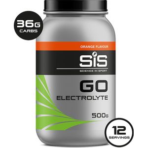 Science in Sport - SIS Energydrink - Go Electrolyte - Elektrolyten + Koolhydraten - 500g - Orange / Sinaasappel smaak