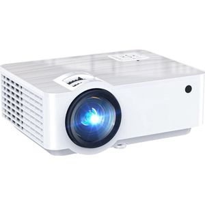 Native 1080p Mini Beamer 4K 9500 Lumen Bluetooth 5.1 Thuisbioscoop Met 100 Inch Scherm - HDMI USB AV Smartphone iPad TV-Box Laptop Beamer